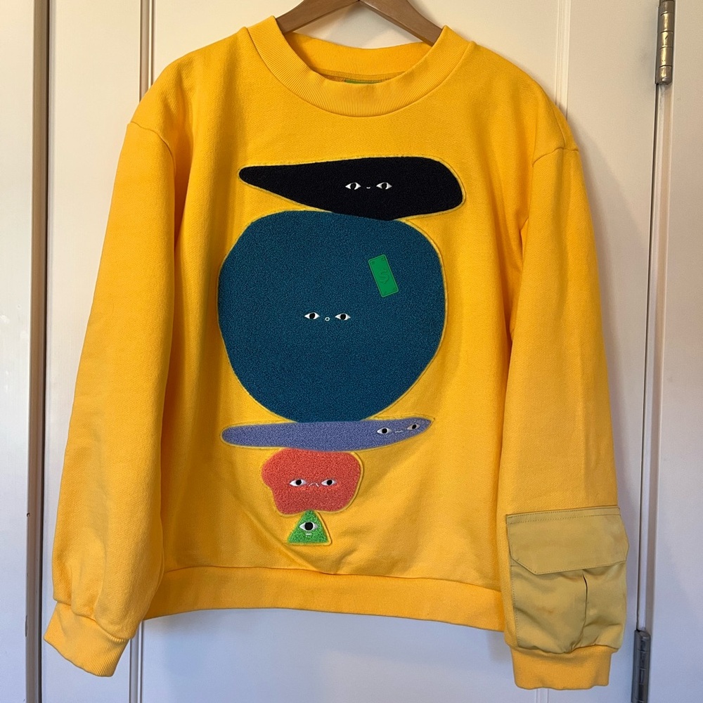 CASH by Cash App • “Stacks” Graphic Sweatshirt • Limited Edition • Size L